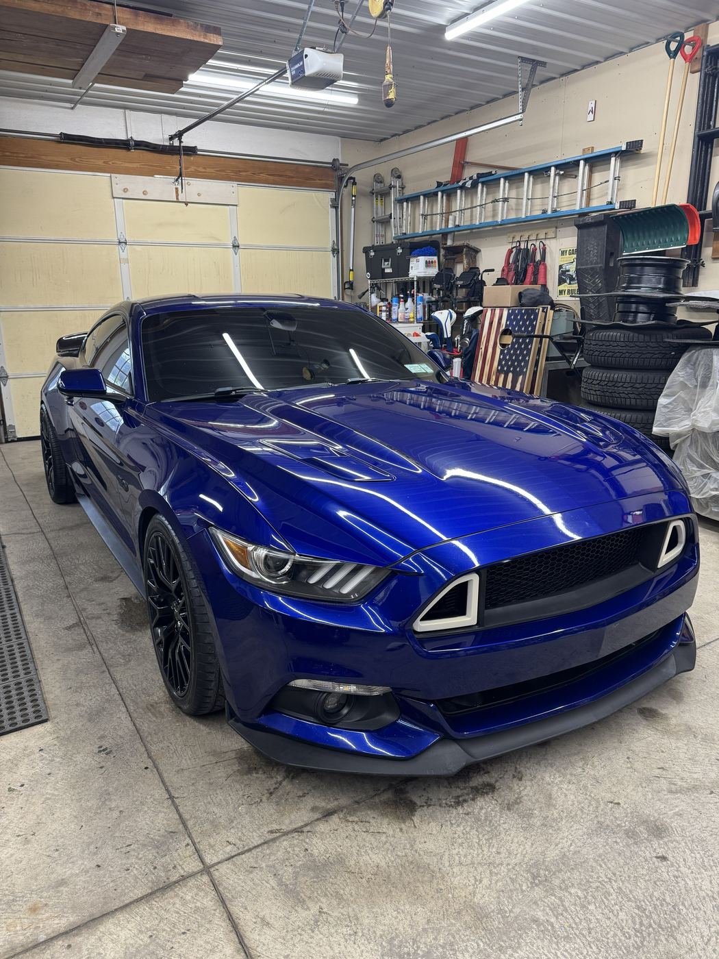 Ford Mustang exterior detail
